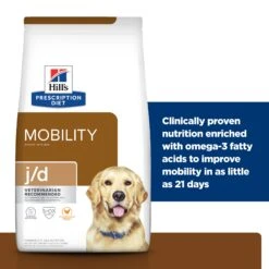 Hill's Prescription Diet J/d Mobility Care Adult Dog Dry Food -KONG Shop HILL 52742862002NEW 18