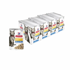 Hill’s Science Diet Urinary Hairball Control With Ocean Fish Adult Cat Wet Food 85g Pouches -KONG Shop Hill sScienceDietFelineUrinaryHairballControlAdultwithOceanFish85g