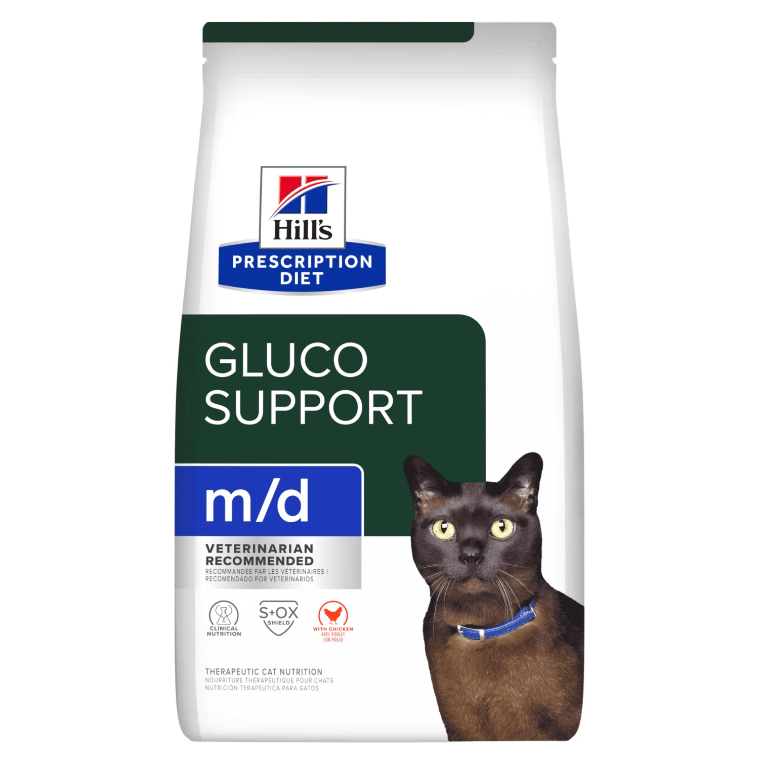 Hill's Prescription Diet M/d GlucoSupport Adult Cat Dry Food