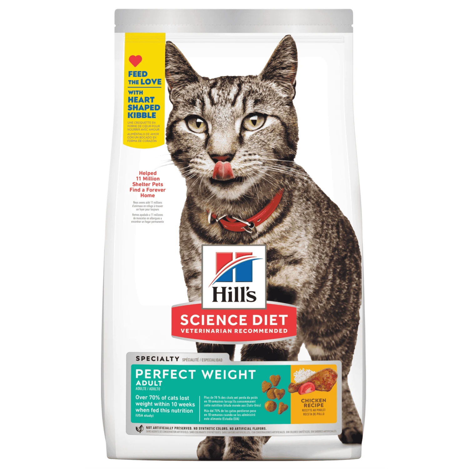 Hill's Science Diet Perfect Weight Chicken Recipe Adult Cat Dry Food