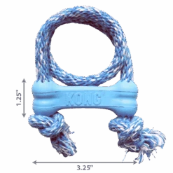 KONG Puppy Goodie Bone W/ Rope -KONG Shop KONGPUPPYGOODIEBONEW ROPE4
