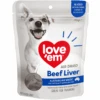 Love'em Air Dried Beef Liver Dog Treats -KONG Shop Love em Air Dried Beef Liver Dog Treats LOVE EM100 Primary