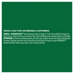 Greenies Original Treat Pack Teenie (43 Treats) -KONG Shop MARS 642863041310 4