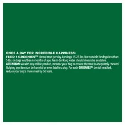 Greenies Original Petite Dental Dog Treat 170g -KONG Shop MARS 642863102929 9