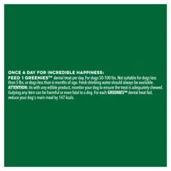 Greenies Original Large Dental Dog Treat 170g -KONG Shop MARS 642863102943 9