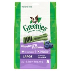 Greenies Blueberry Treat Pack Large (8 Treats)
