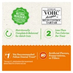 Greenies Feline Dental Treat Oven Roasted Chicken -KONG Shop MARS 642863111303 7