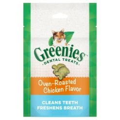 Greenies Feline Dental Treat Oven Roasted Chicken -KONG Shop MARS 642863111303 70