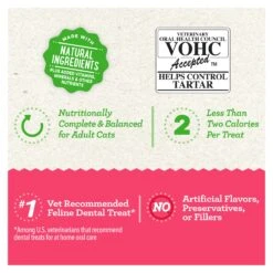 Greenies Feline Dental Treat Savoury Salmon Flavour -KONG Shop MARS 642863111396 7