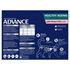 Advance Mature Cat 8+ Ocean Fish In Jelly Wet Food 85g Pouches -KONG Shop MARS 9334214044330 2