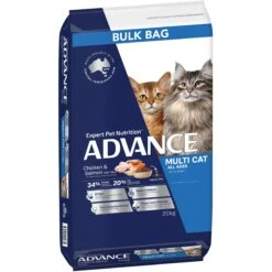 Advance Multi Cat Chicken & Salmon Dry Cat Food -KONG Shop MARS 9334214045832 0