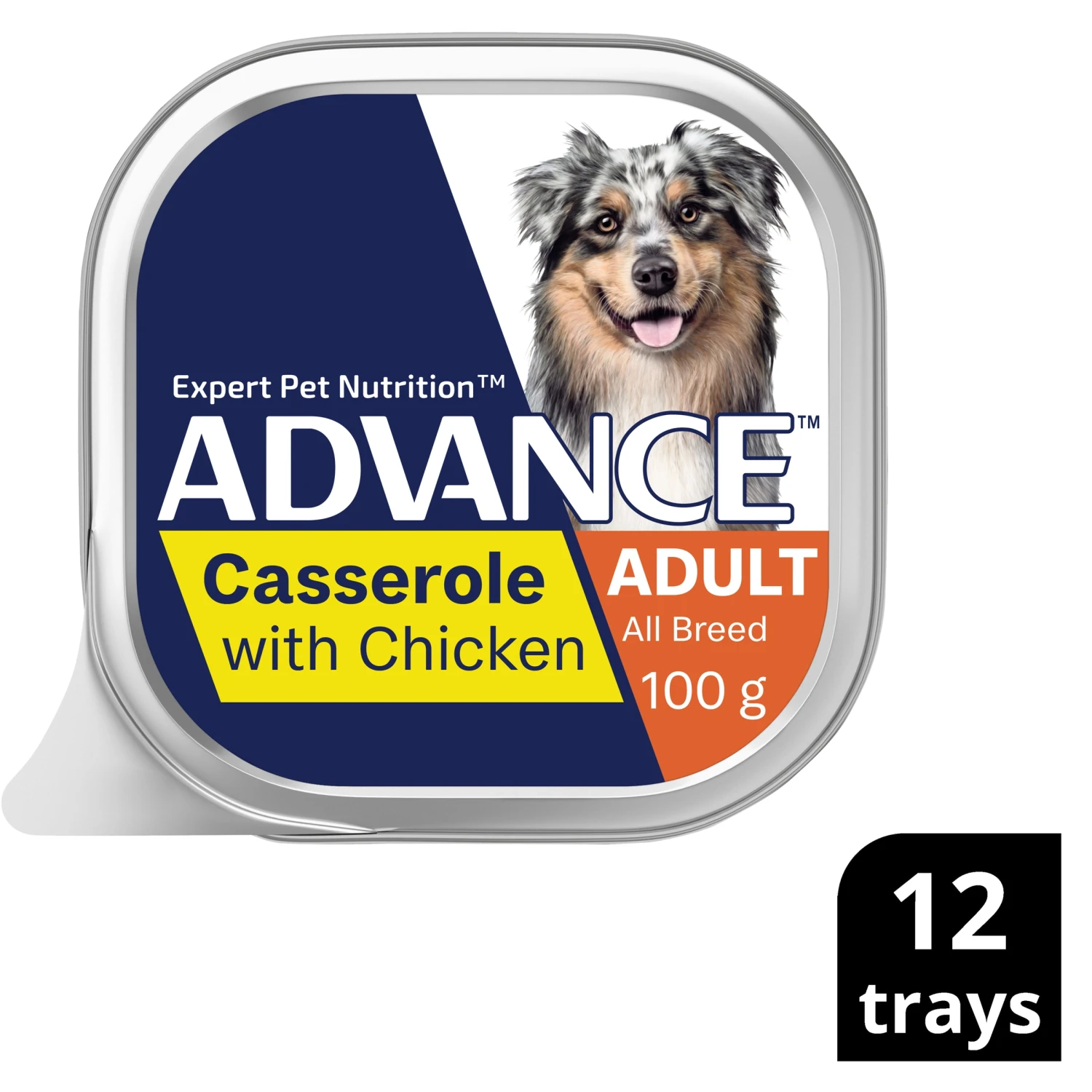 Advance Casserole With Chicken Adult Dog Wet Food 100g Trays 15 Advance Casserole With Chicken Adult Dog Wet Food 100g Trays - Image 13