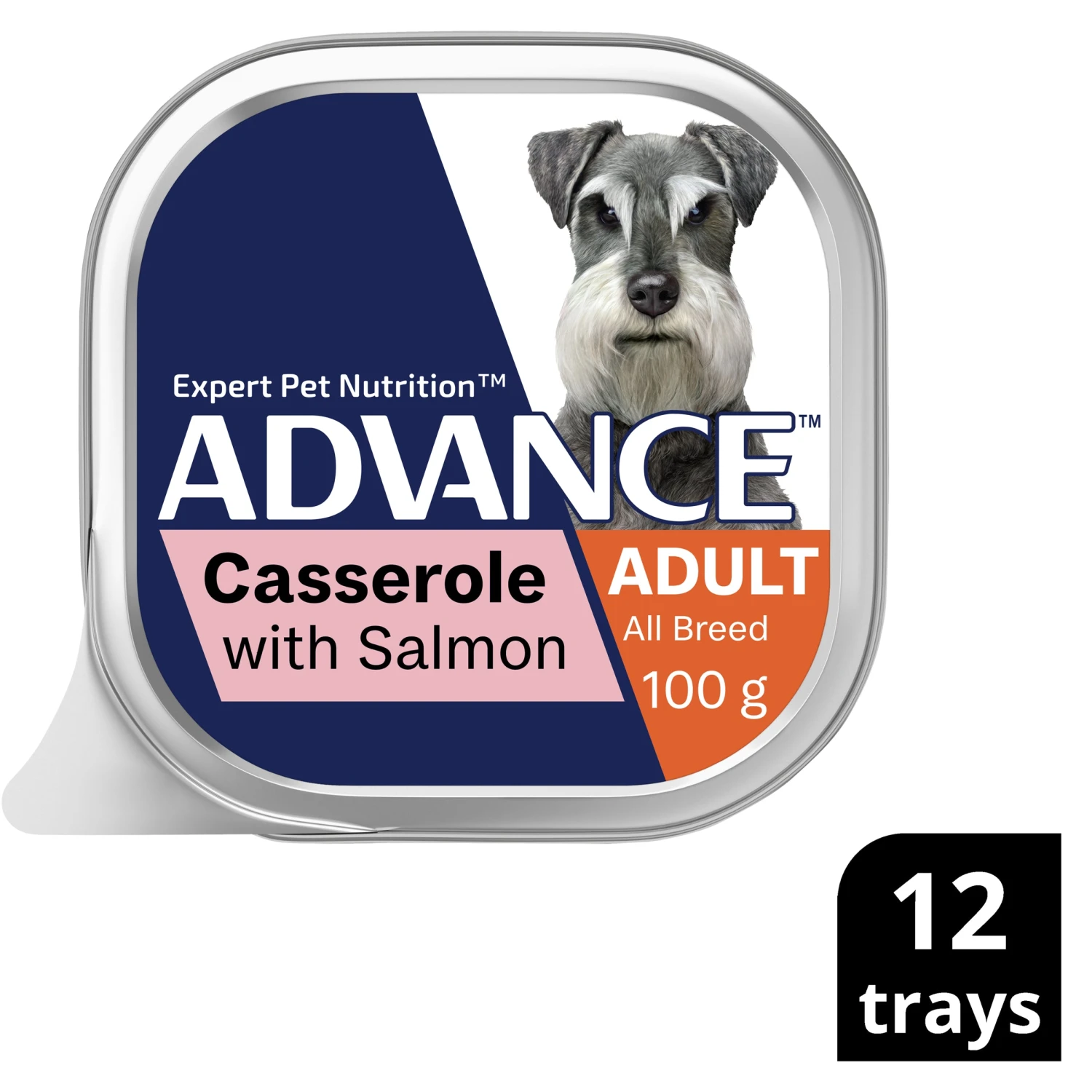 Advance Casserole With Salmon Adult Dog Wet Food 100g Trays 15 Advance Casserole With Salmon Adult Dog Wet Food 100g Trays - Image 13