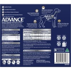 Advance Oodles With Salmon Adult Dog Wet Food 100g Trays -KONG Shop MARS 9334214061573 2
