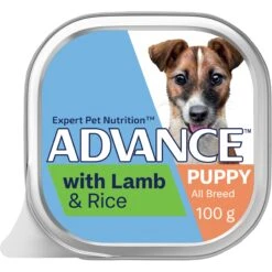 Advance Lamb With Rice All Breed Puppy Wet Food 100g Trays -KONG Shop MARS 9334214061627 70