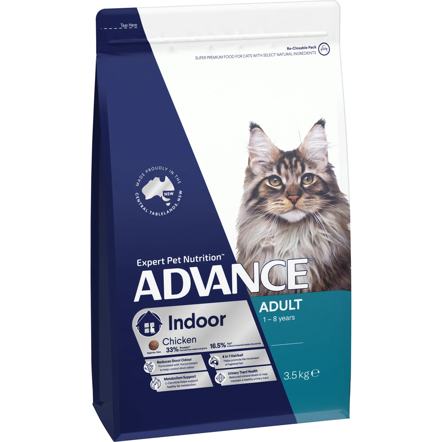 Advance Indoor Chicken Adult Cat Dry Food 6 Advance Indoor Chicken Adult Cat Dry Food - Image 4