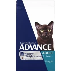 Advance Healthy Weight Control Chicken Adult Cat Dry Food 25 Advance Healthy Weight Control Chicken Adult Cat Dry Food -KONG Shop MARS 9334214065175 12