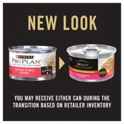Purina Pro Plan Complete Essentials Salmon & Rice Entree Adult Cat Wet Food 85g Cans -KONG Shop NEST 38100026972 7