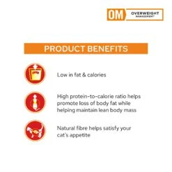 Purina Pro Plan Veterinary Diet Feline OM Overweight 156g Cans -KONG Shop NEST 38100138118 11