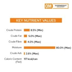 Purina Pro Plan Veterinary Diet Feline OM Overweight 156g Cans -KONG Shop NEST 38100138118 12