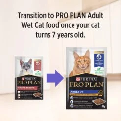 Purina Pro Plan Fussy & Beauty Adult Cat Wet Food 85g Pouches -KONG Shop NEST 9300605128170 14