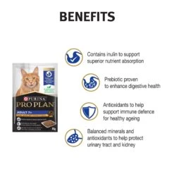 Purina Pro Plan Adult Cat Wet Food 7+ Chicken In Gravy 85g -KONG Shop NEST 9300605128194 7