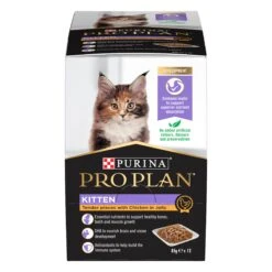Purina Pro Plan Kitten Wet Food Chicken In Jelly 85g Pouches -KONG Shop NEST 9300605128200 7