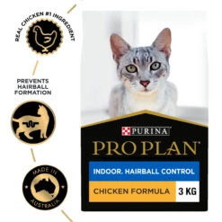 Purina Pro Plan Indoor Hairball Control Chicken Formula Dry Cat Food -KONG Shop NEST 9300605133006 7