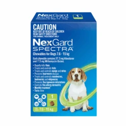 NexGard Spectra For Medium Dogs (7.6 - 15 Kg)