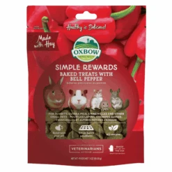 Oxbow Simple Rewards Baked Treats With Bell Peppers -KONG Shop Oxbow Simple Rewards Baked Treats with Bell Peppers TIMO HC BP Primary