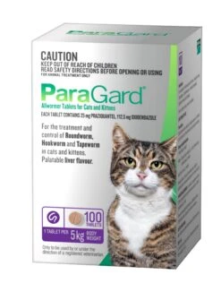 Paragard Allwormer For Cats