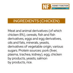 Purina Pro Plan NF Kidney Function Advanced Care Chicken In Gravy Adult Cat Wet Food 85g Pouches -KONG Shop PPVDNFAdvanceCareTenderPieceswithChicken2