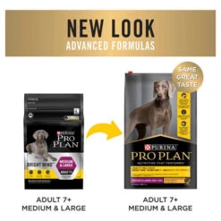 Purina Pro Plan Bright Mind Medium & Large Adult 7+ Dog Dry Food -KONG Shop PROPLANAdult7 BrightMind1