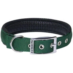Prestige Soft Padded Collar 1" X 22" (56cm) 28 Prestige Soft Padded Collar 1" X 22" (56cm) -KONG Shop PrestigeSOFTPADDEDCOLLAR1 x22 HunterGreen