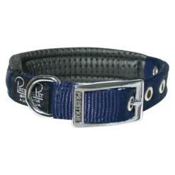 Prestige Soft Padded Collar 3/4" X 18" (46cm) -KONG Shop PrestigeSOFTPADDEDCOLLAR3 4 x18 Navy