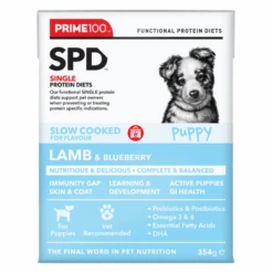 Prime100 SPD Slow Cooked Lamb & Blueberry Puppy 354g