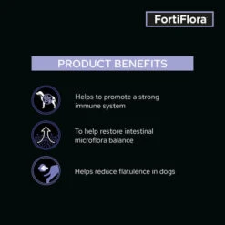 Purina Pro Plan Veterinary Fortiflora Canine 1g Sachets -KONG Shop PurinaProPlanVeterinaryFortifloraCanine1gSachets4