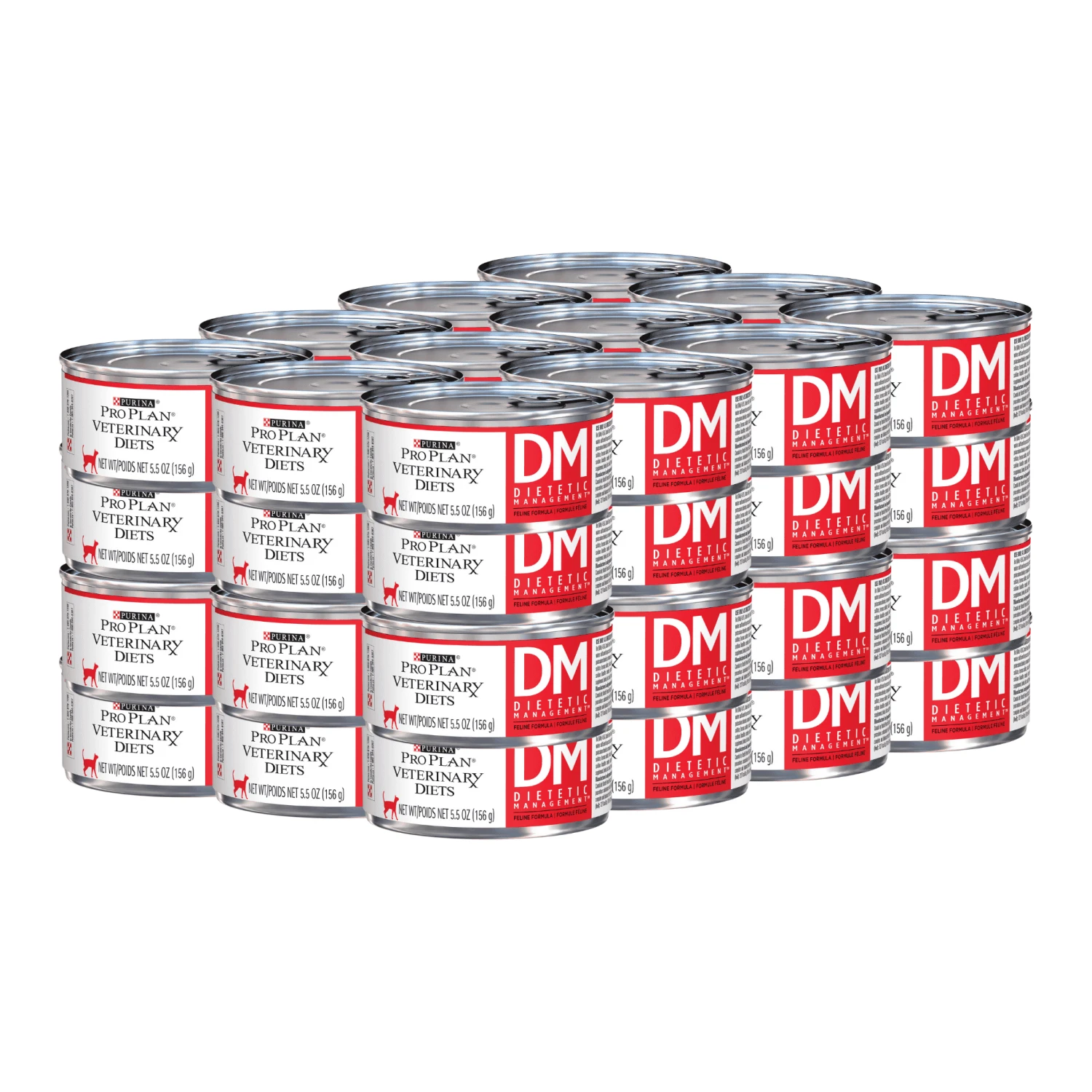 Purina Pro Plan Veterinary Diet Feline DM Diatetic Management 156g Cans - Image 9