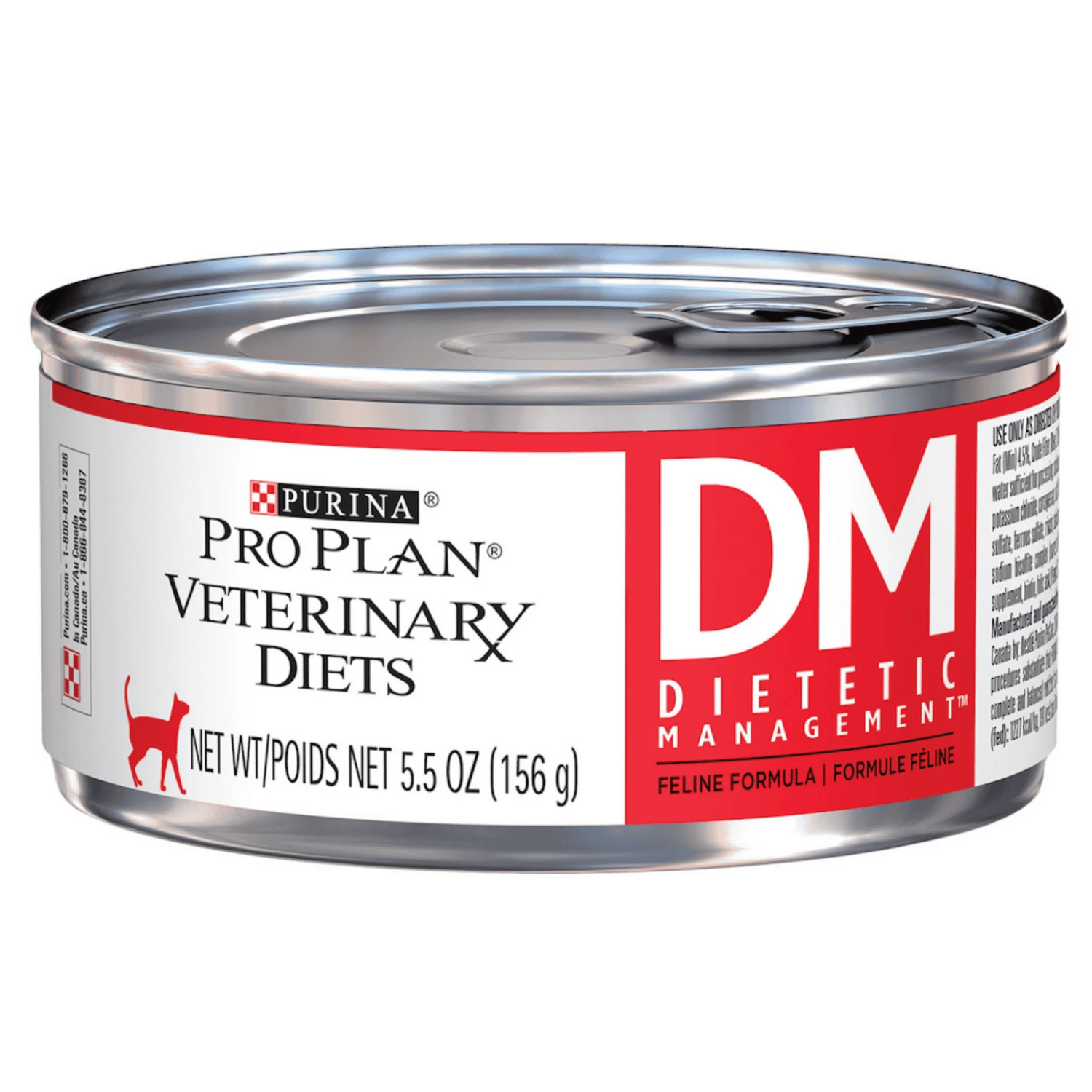 Purina Pro Plan Veterinary Diet Feline DM Diatetic Management 156g Cans