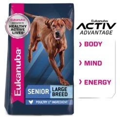 Eukanuba Mature & Senior Large Breed Dog Dry Food -KONG Shop ROYA 3182550875998NEW 70