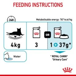 Royal Canin Urinary Care In Gravy Adult Cat Wet Food 85g Pouches -KONG Shop ROYA 9003579000366 13