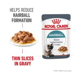 Royal Canin Hairball Care In Gravy Adult Cat Wet Food 85g Pouches 16 Royal Canin Hairball Care In Gravy Adult Cat Wet Food 85g Pouches -KONG Shop ROYA 9003579000410 8