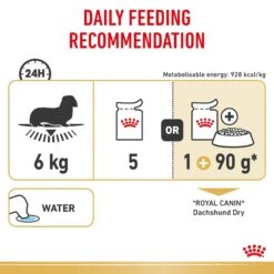 Royal Canin Dachshund Breed Adult Dog Wet Food 85g Pouches -KONG Shop ROYA 9003579001578NZ 13