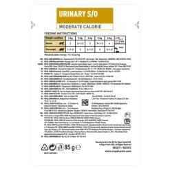Royal Canin Veterinary Urinary S/O Moderate Calorie Wet Cat Food 85g Pouches -KONG Shop ROYA 9003579010235NZ 2