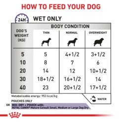 Royal Canin Veterinary Diet Mature Consult Dog Wet Food 85g Pouches -KONG Shop ROYA 9003579015759 10