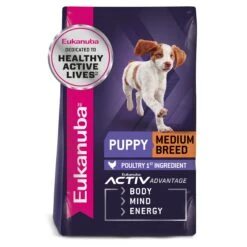 Eukanuba Puppy Medium Breed -KONG Shop ROYA 9334214037349NZNEW 9