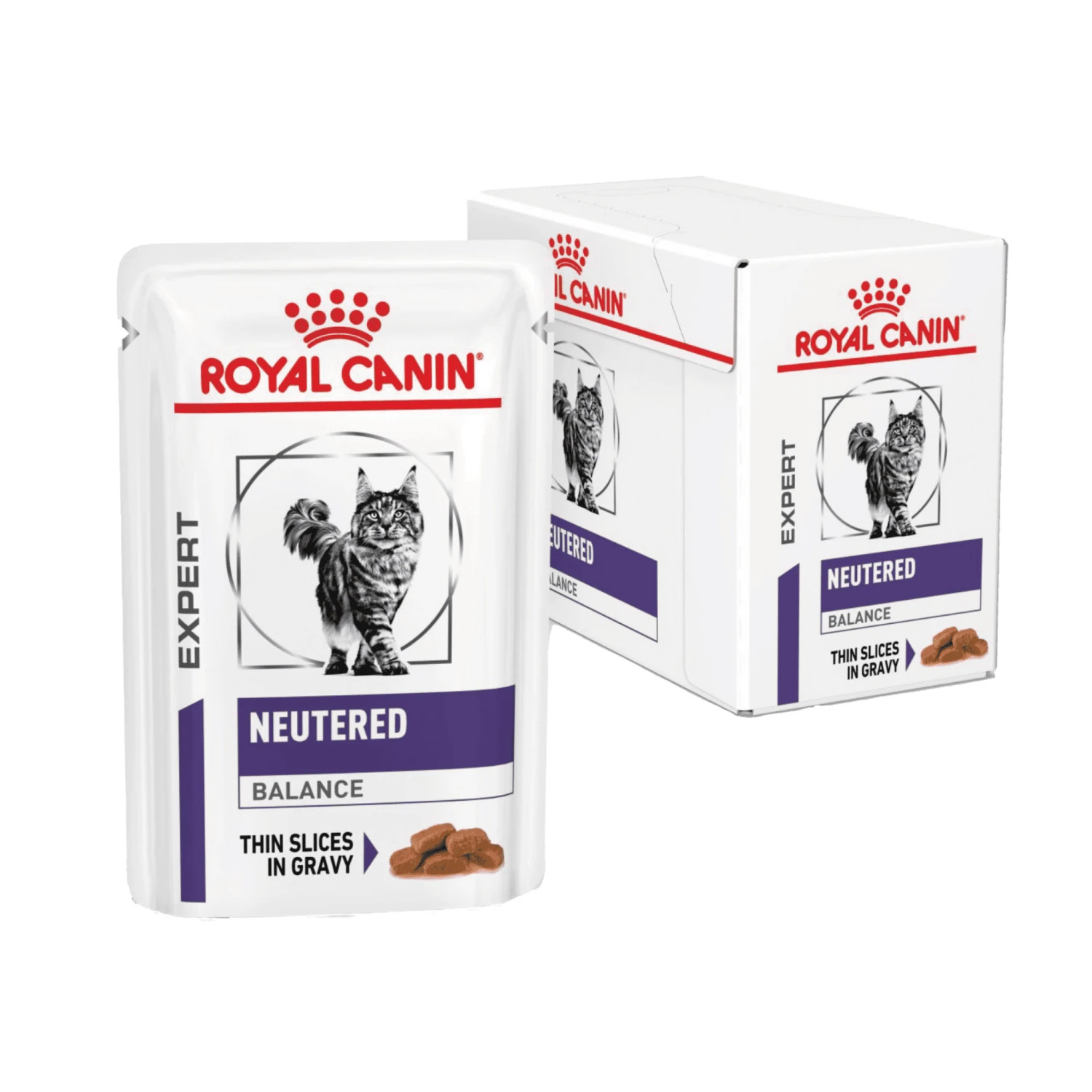 Royal Canin Expert Neutered Weight Balance Wet Cat Food 85g Pouches - Image 2