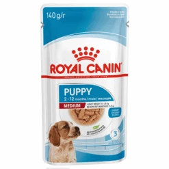 Royal Canin Medium Puppy Wet Food 140g Pouches