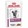 Royal Canin Veterinary Renal With Fish Wet Cat Food 85g Pouches