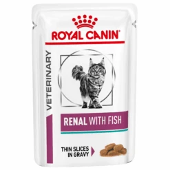 Royal Canin Veterinary Renal With Fish Wet Cat Food 85g Pouches